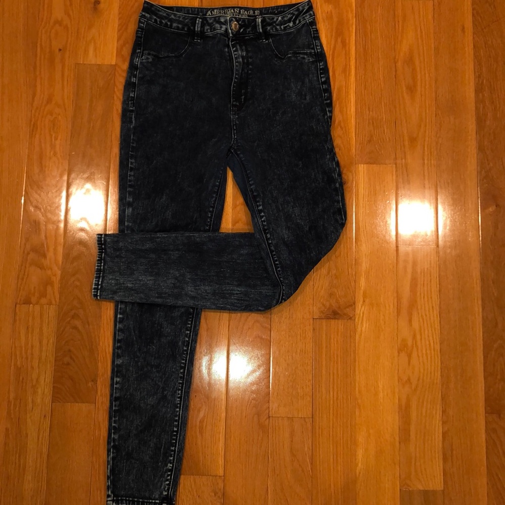 American eagle high waisted skinny jeans